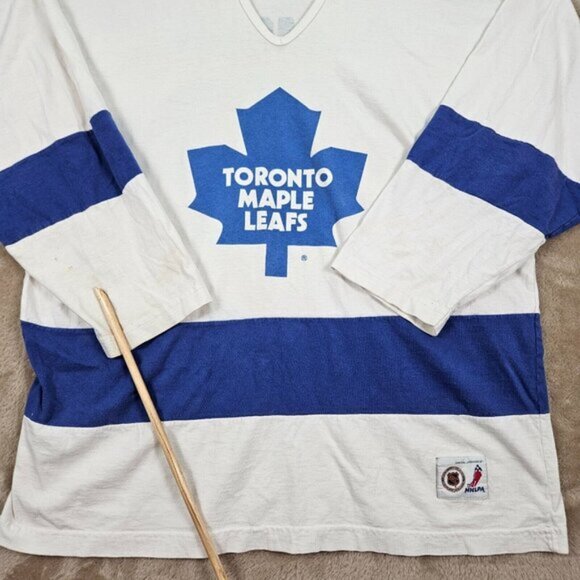 Vintage Toronto Maple Leafs Shirt Doug Gilmour #93 Men's Size XL Long Sleeve NHL - Picture 3 of 16